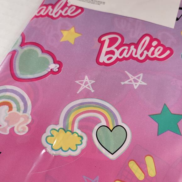 Barbie Plastic Tablecover 54x96in Birthday Party Table Cover Table Cloth - Picture 4 of 7